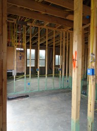 Mower Garage with Breaker Panels