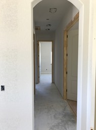 Bedroom & Study Hallway