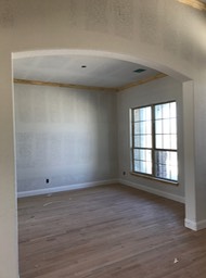 Dining Room with Wood Flooring
