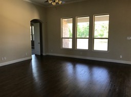 Family Room from Entry Arch