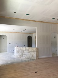 Family Room Looking Towards Kitchen