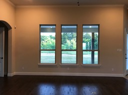Family Room Windows from Family Room Front Wall