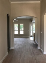 Foyer and Family Room