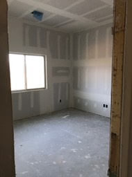Guest Bedroom Sheetrocked