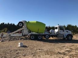 Last Mixer Truck Ready to Pour 2