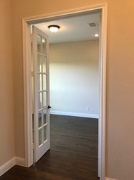 Living Room Double French Doors
