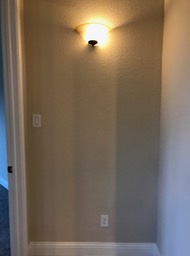 Master Bedroom Entry with Sconce