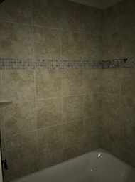 Secondary Bath Tub and Shower